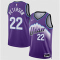 Men's Utah Jazz #22 Darryn Peterson Purple 2026 Draft Icon Edition Jersey