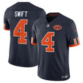 Men's Chicago Bears #4 D'Andre Swift Navy 2026 Rivalries Collection Vapor F.U.S.E. Limited Jersey