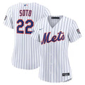 Women's New York Mets #22 Juan Soto Nike White 2026 All-Star Game Replica Jersey
