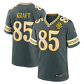 Men's Green Bay Packers #85 Tucker Kraft Green 2026 Rivalries Collection Game Jersey