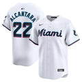 Men's Miami Marlins #22 Sandy Alcantara
White Home Limited Player Jersey