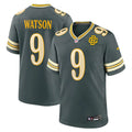 Men's Green Bay Packers #9 Christian Watson Green 2026 Rivalries Collection Game Jersey